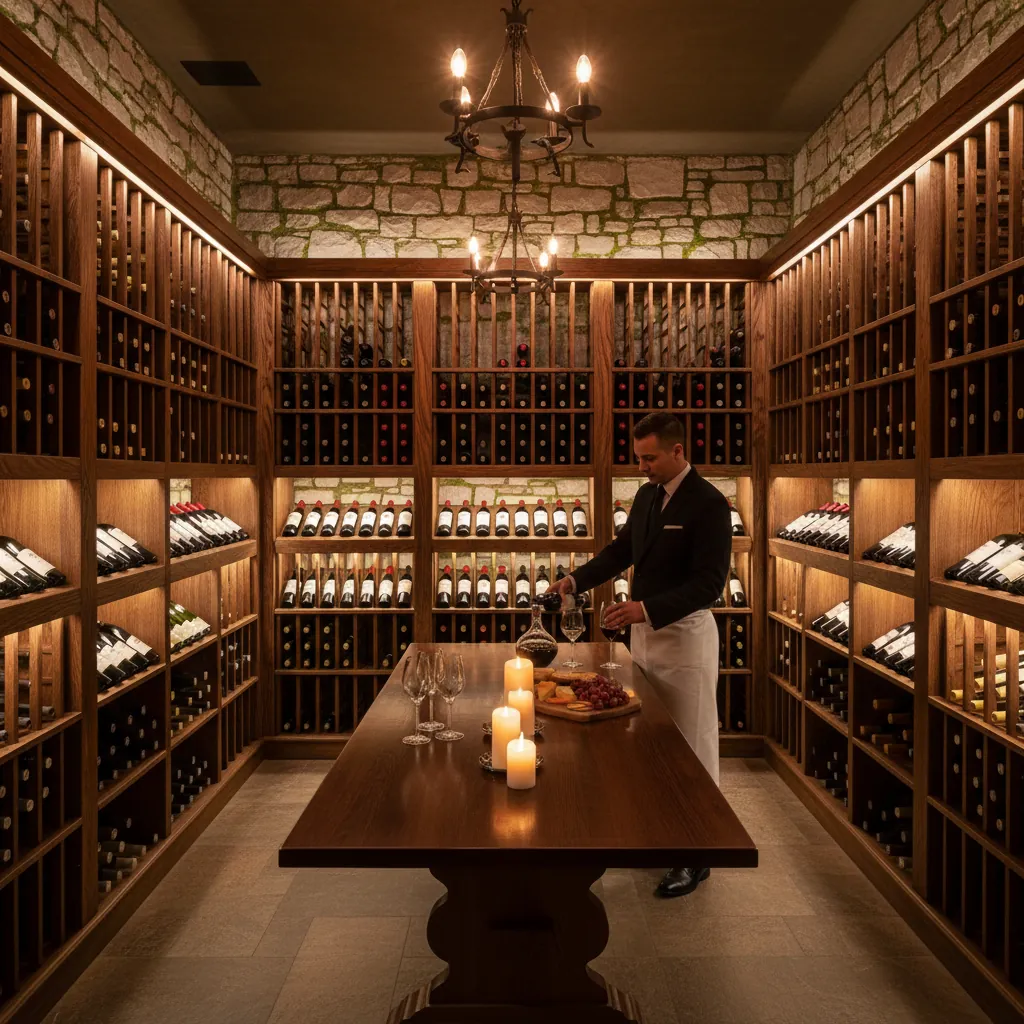 Wijnkamer bij Restaurant Akkeroord